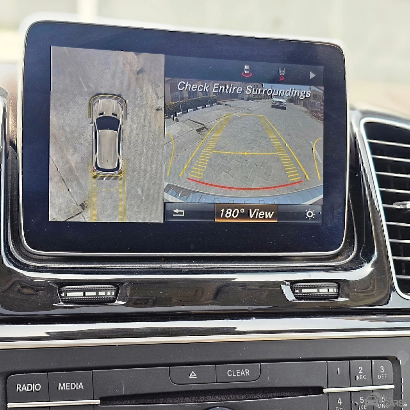 2017 Mercedes-Benz GLE350 — Rear 3/4