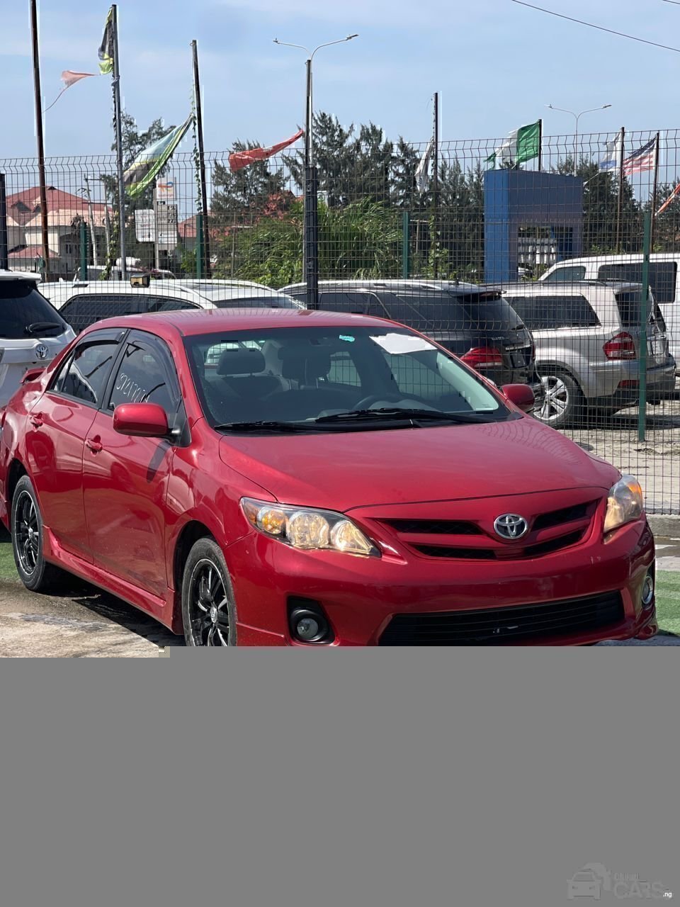 2012 Toyota Corolla Sport — Dashboard