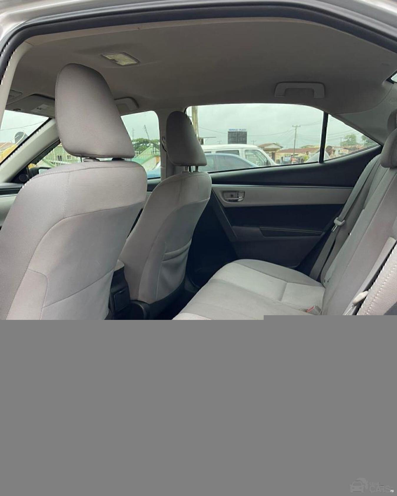 2015 Toyota Corolla model — Dashboard