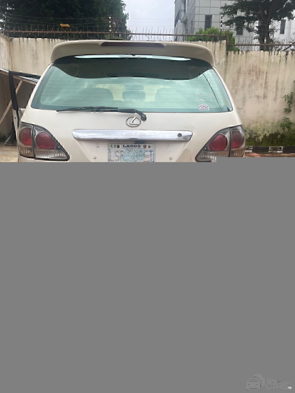 Lexus RX 300 — Front seats
