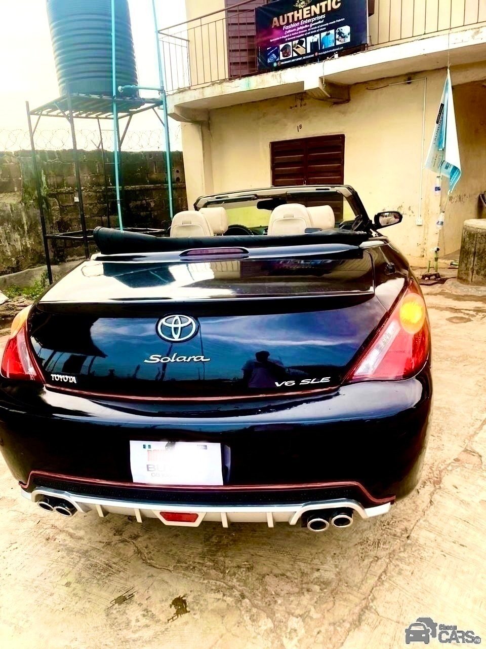 Toyota Automobile — Side profile