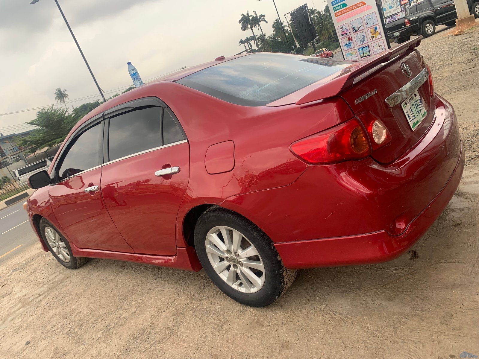 2010 Toyota Corolla — Front seats