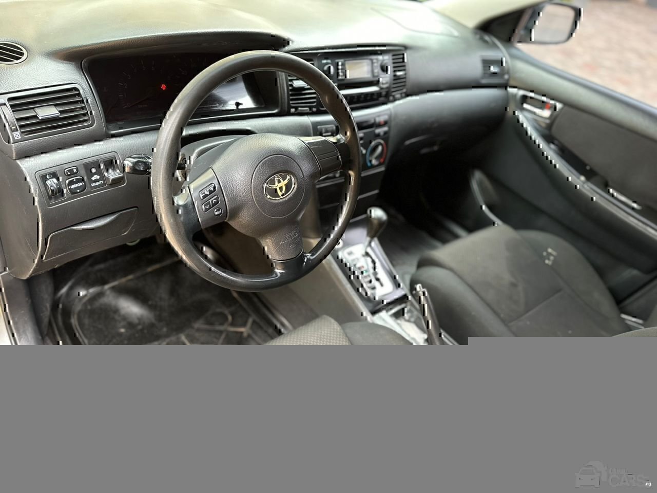 2005 Toyota Corolla — Dashboard