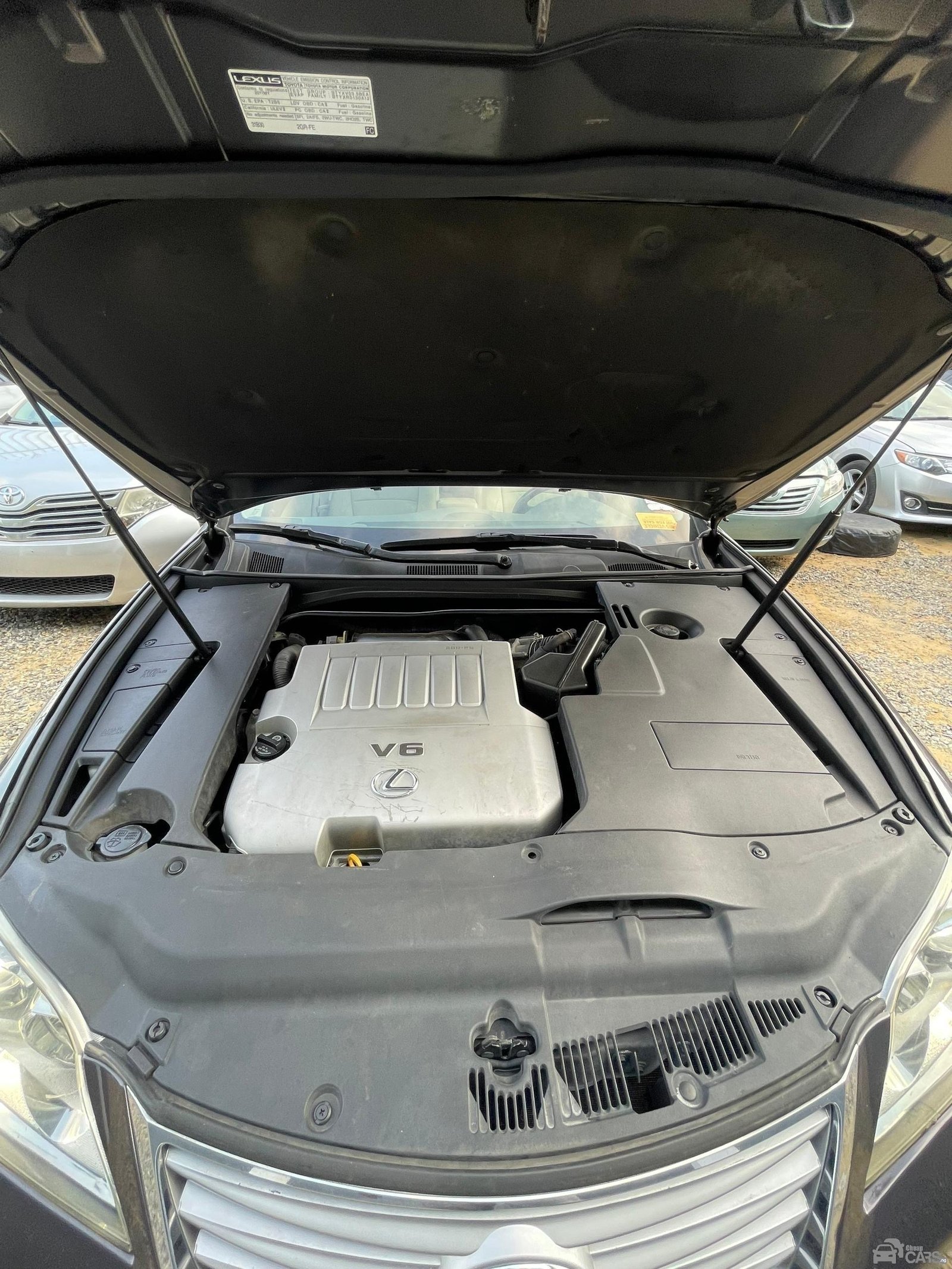 2011 Lexus ES350 — Dashboard