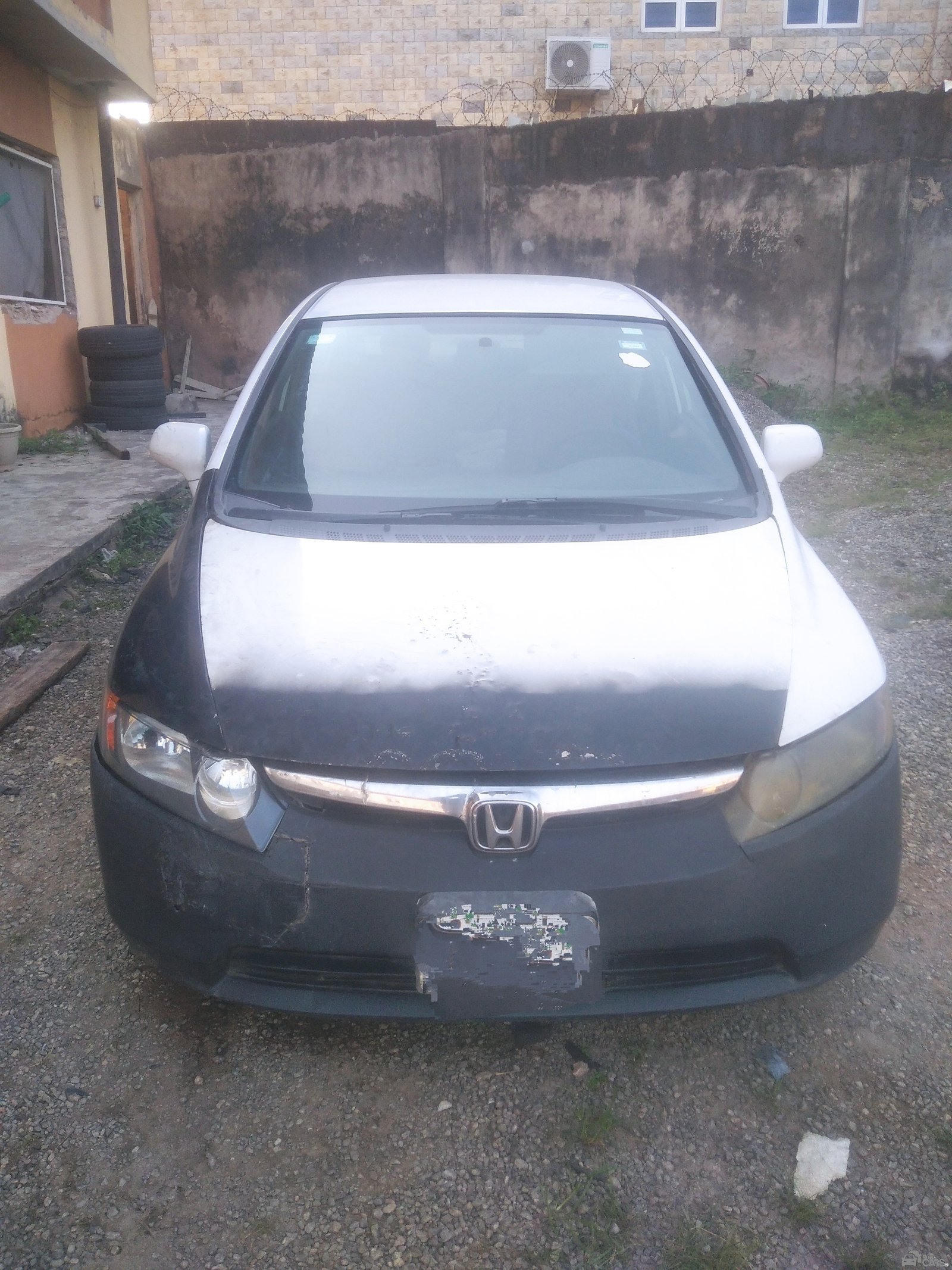 Honda white civic07