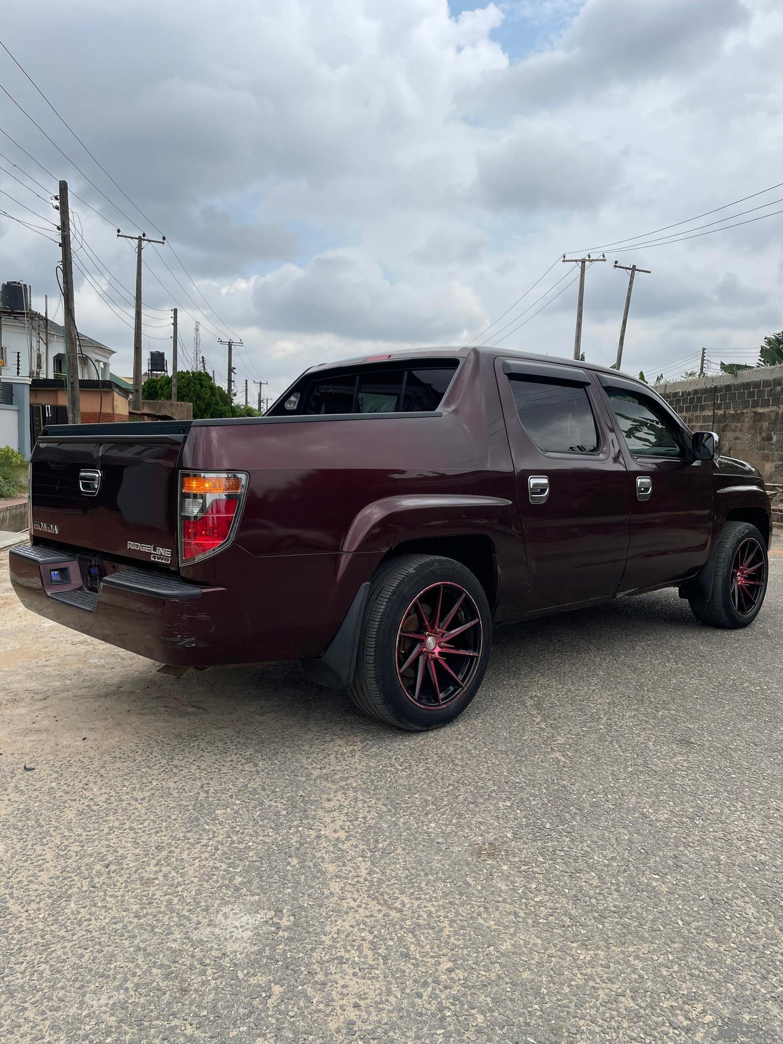 2007 Honda Ridgeline — Rear seats