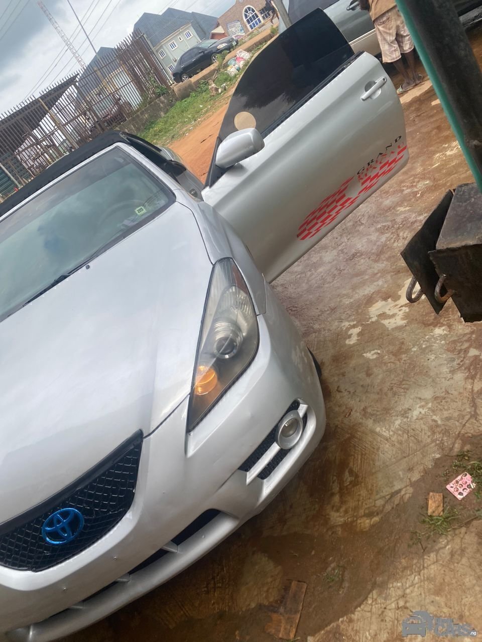 2008 Toyota solara convertible — Rear seats