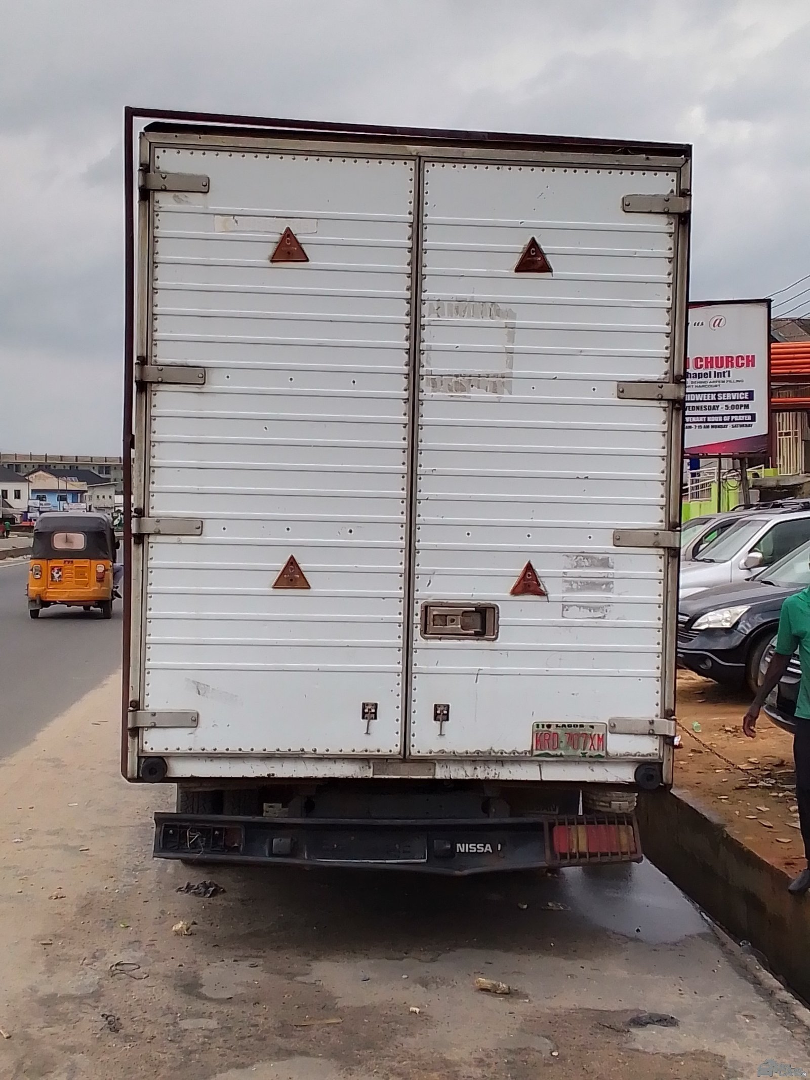 Commercial Nissan Truck — Dashboard