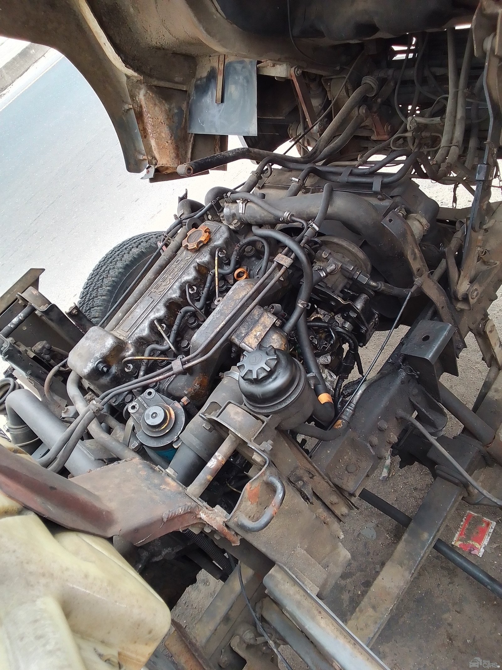 Commercial Nissan Truck — Rear seats