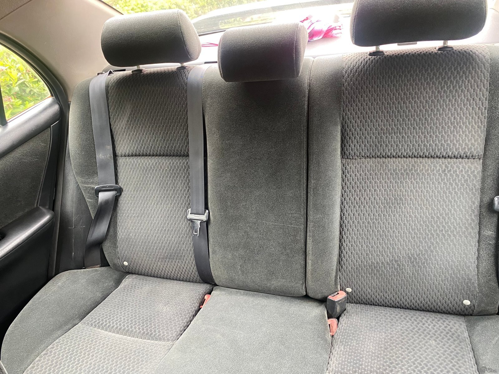 2006 Toyota Corolla — Rear seats