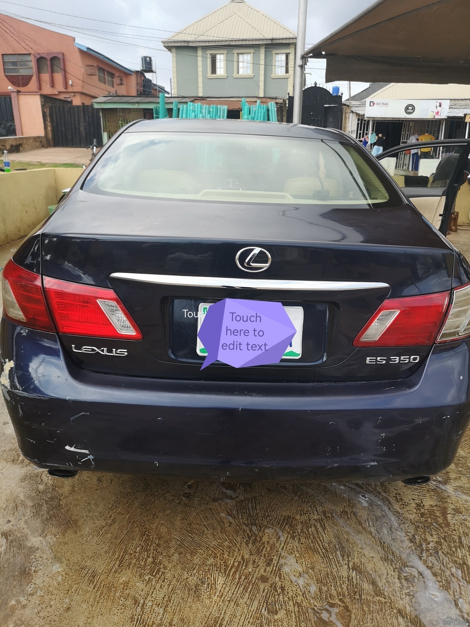 Lexus ES350 — Side profile