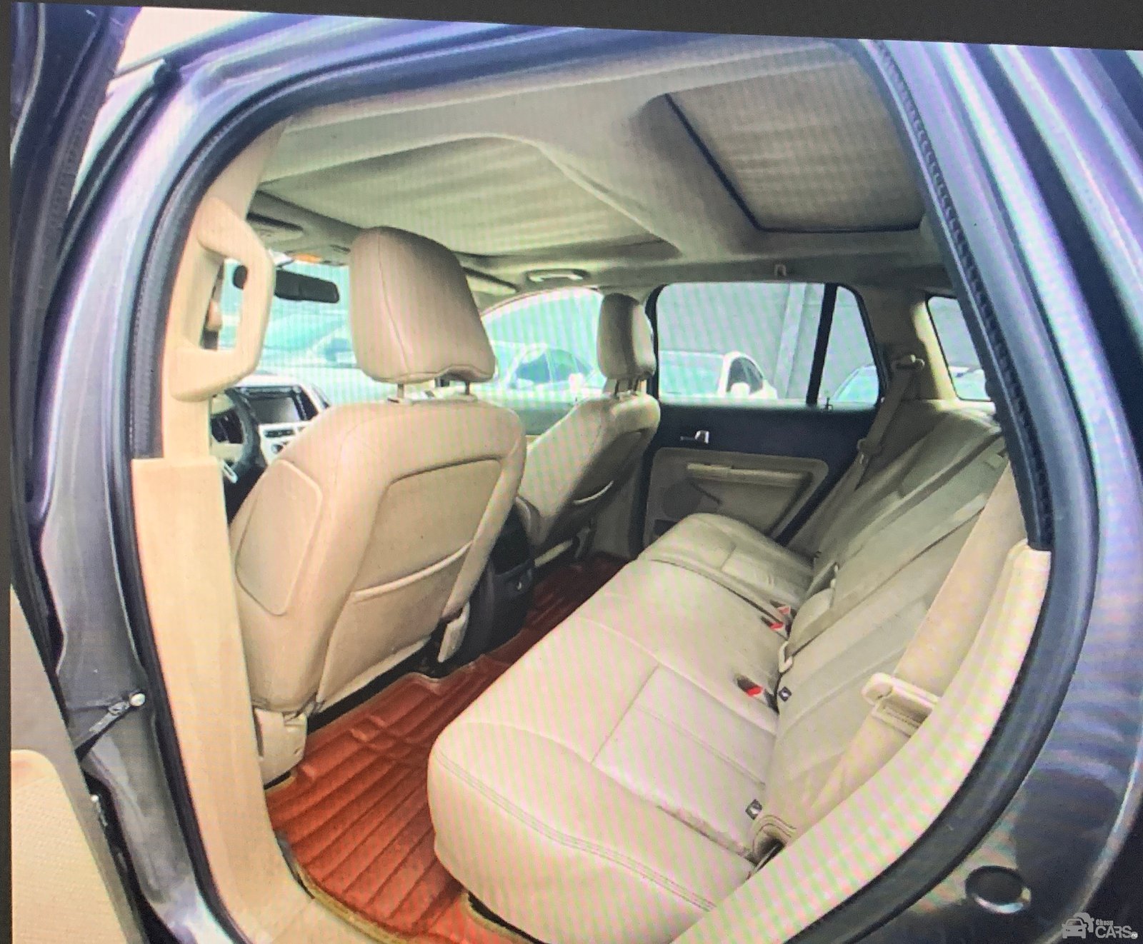 2009 Ford Edge — Rear seats