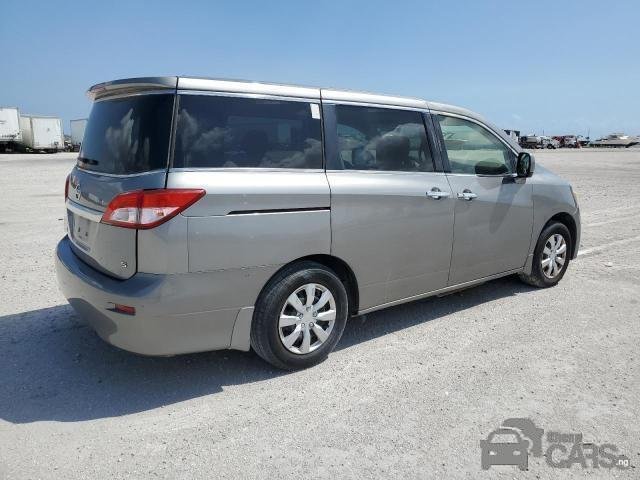 2012 Nissan QUEST S — Rear 3/4