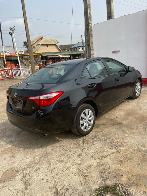 2015 Toyota Corolla LE — Rear seats