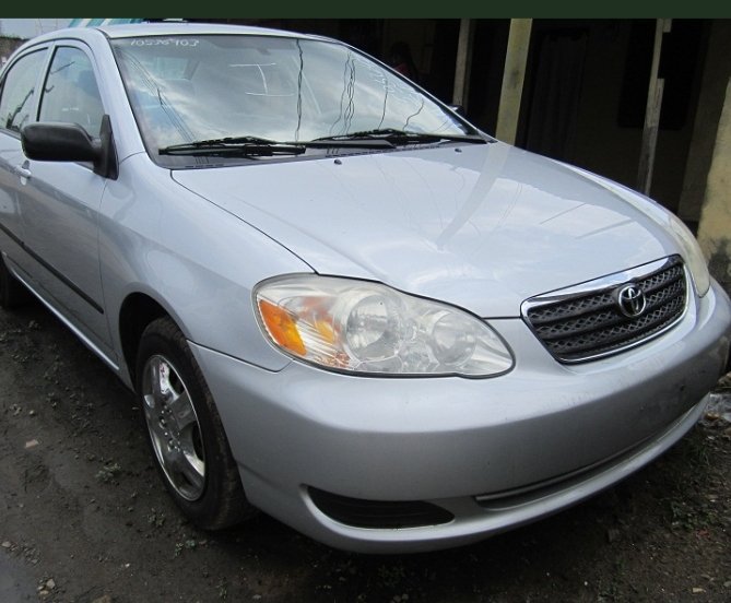 Unknown Toyota Corolla