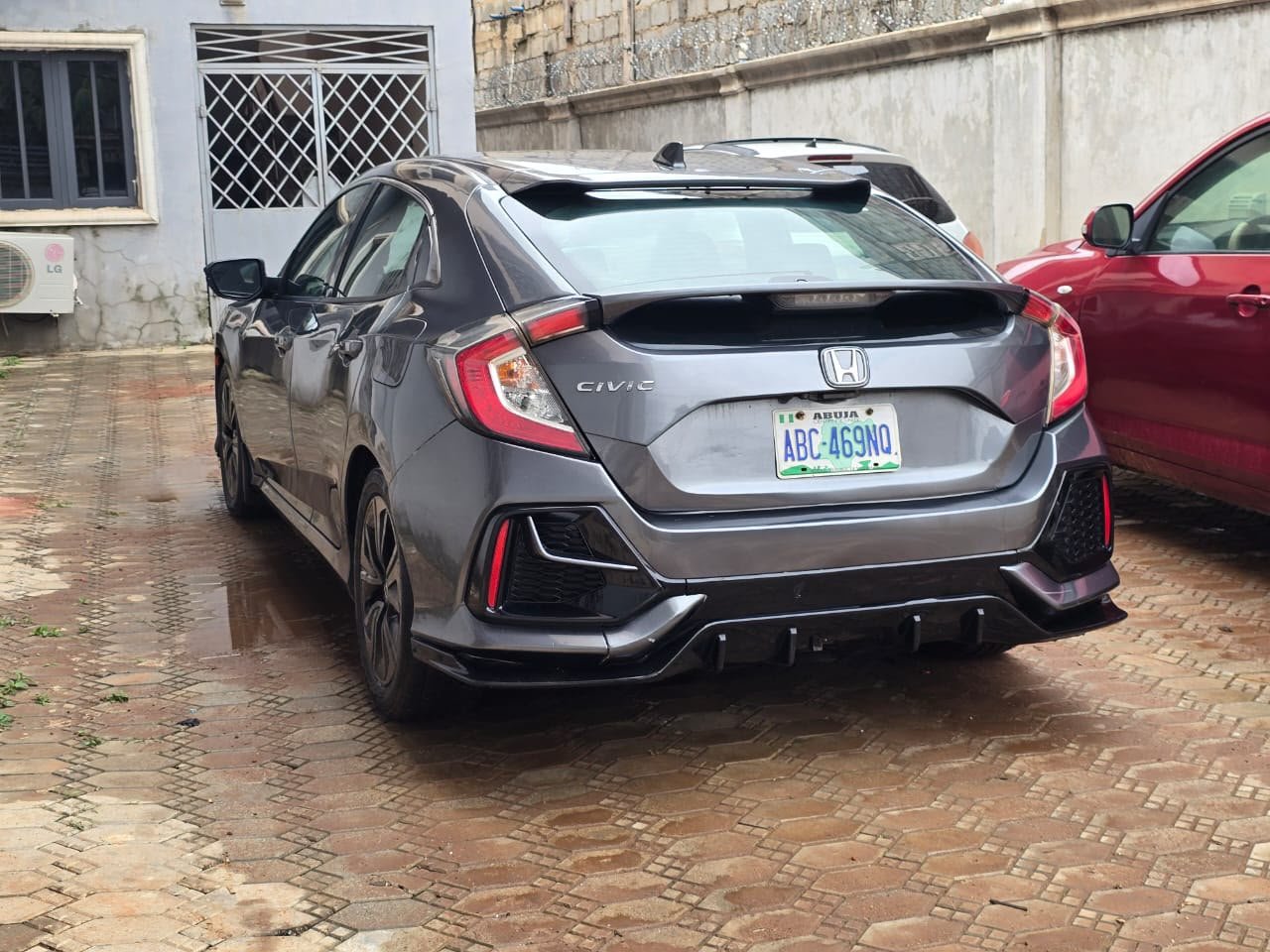 2017 HONDA Civic EX-L, Rear 3/4