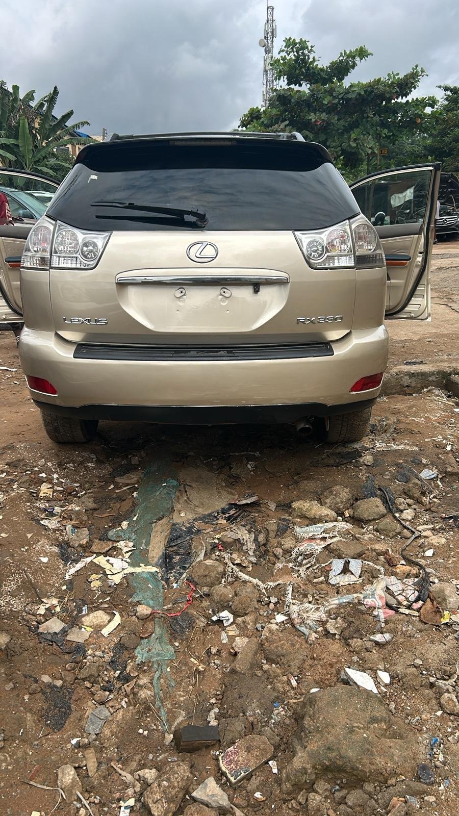 2005 Lexus RX Big body, Rear 3/4