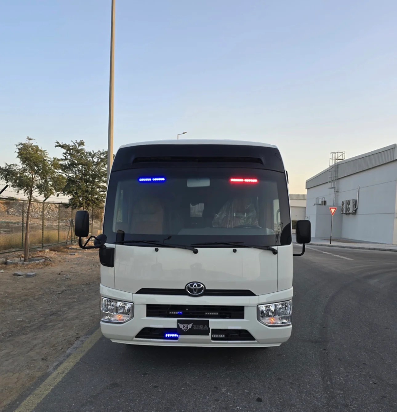 2025 Toyota Coaster bus Bus — Rear seats