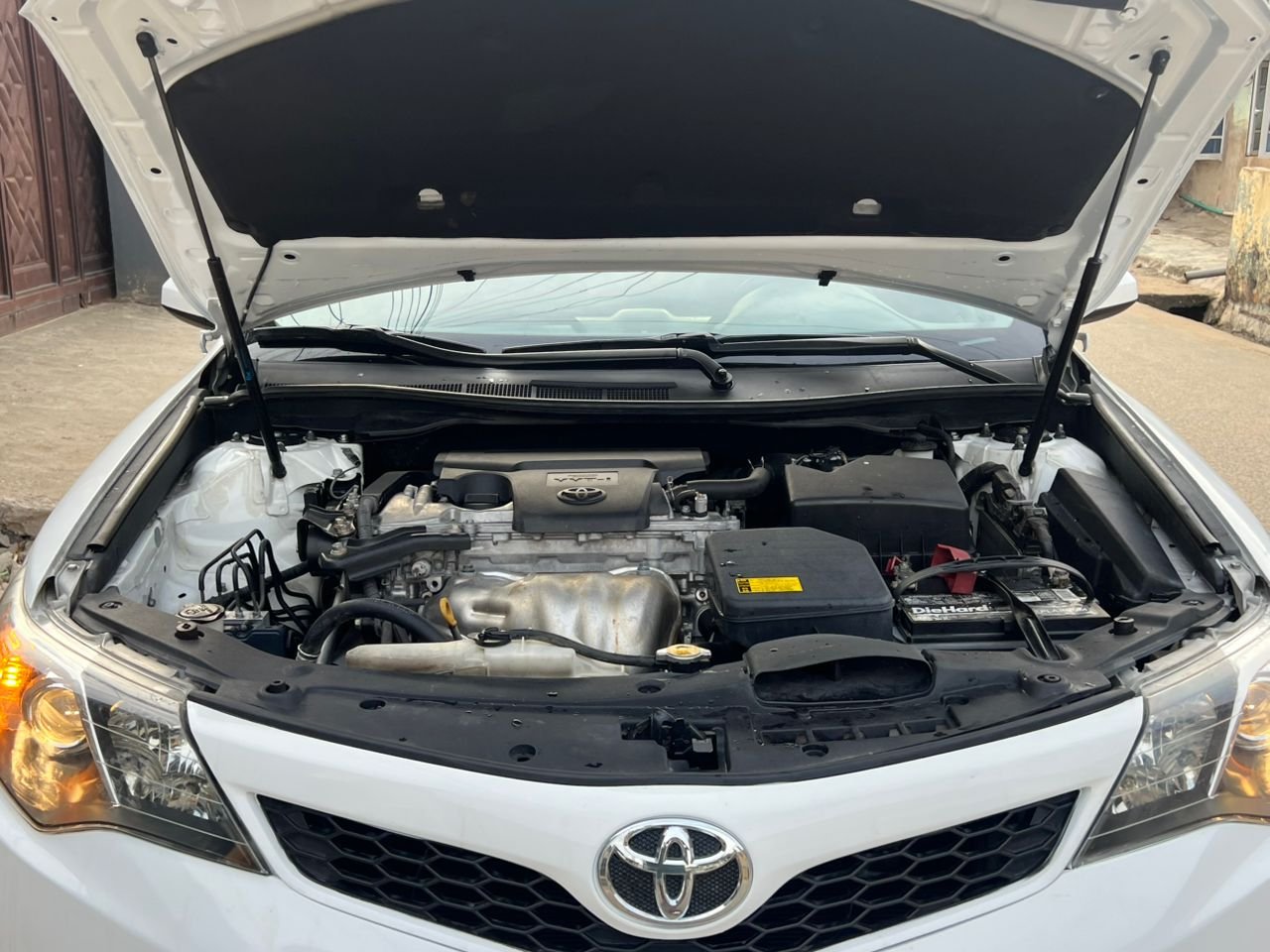 2012 Toyota Camry SE — Rear seats