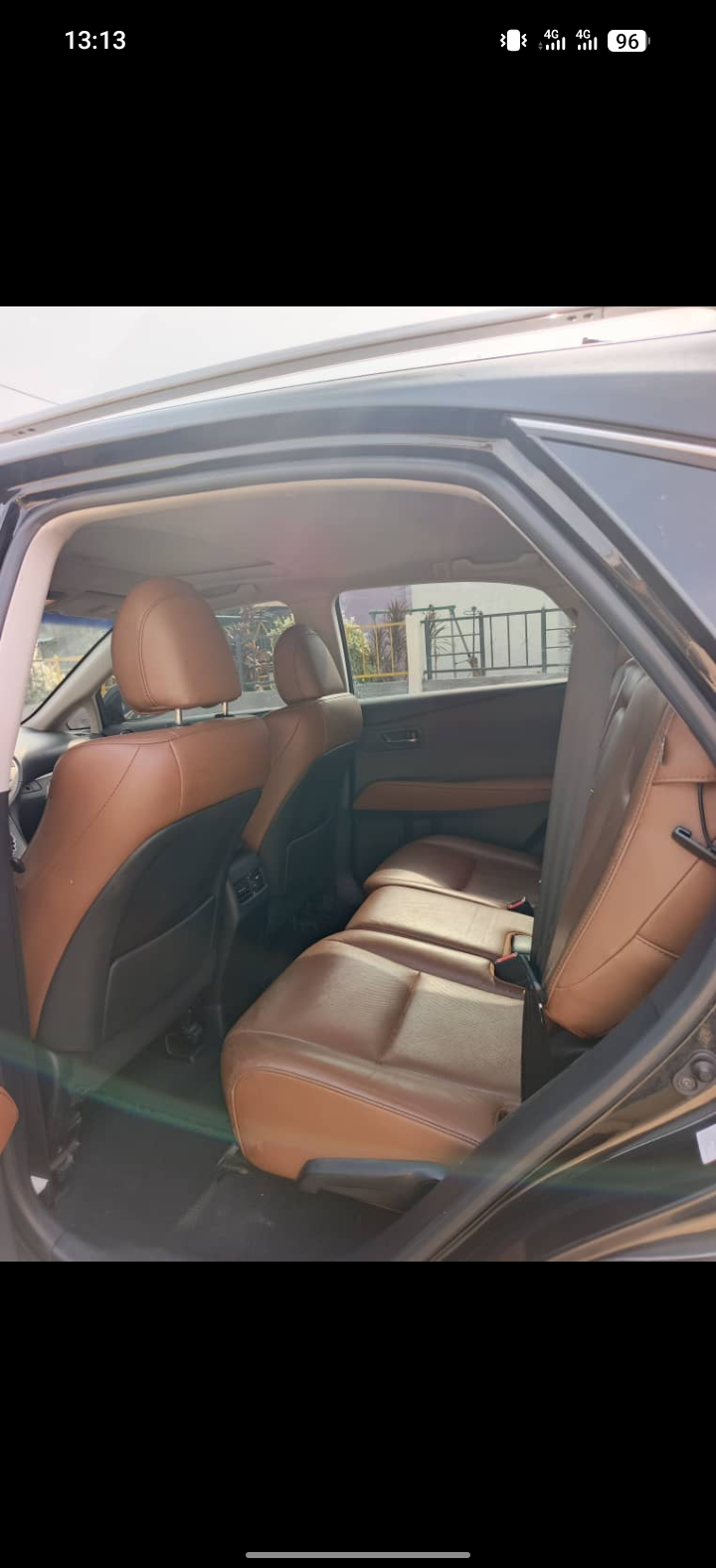 2013 Lexus RX Touring — Front seats
